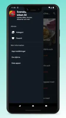 Swedish Food Recipes App android App screenshot 0