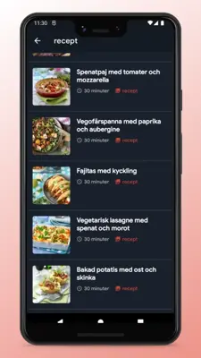 Swedish Food Recipes App android App screenshot 3