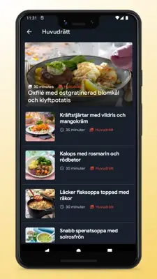 Swedish Food Recipes App android App screenshot 5